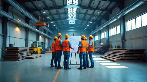 How industrial projects select reinforcement partners
